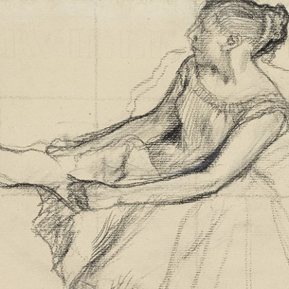 Degas Dancer sketch
